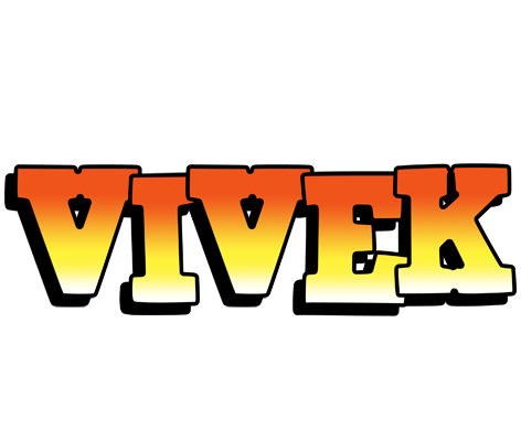 Vivek sunset logo