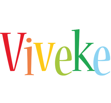 Viveke birthday logo