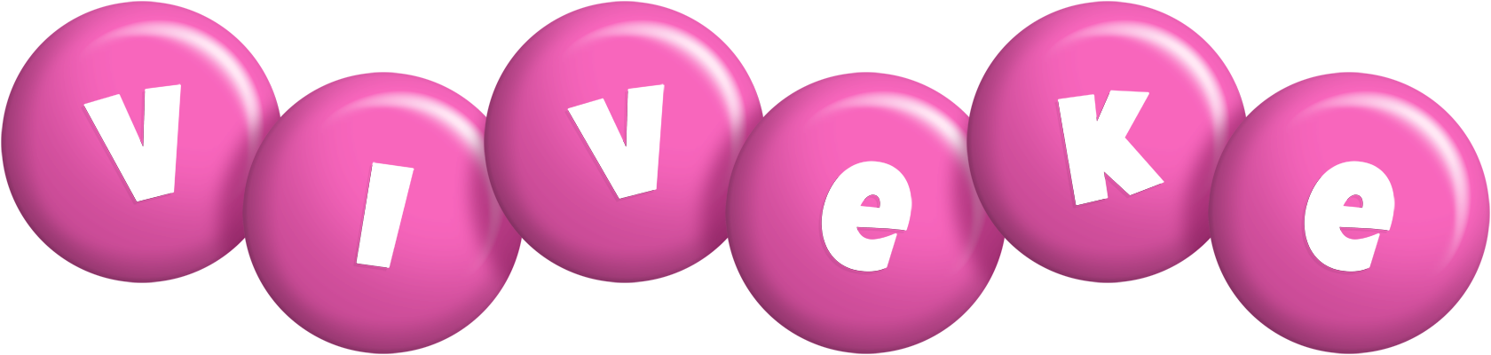 Viveke candy-pink logo