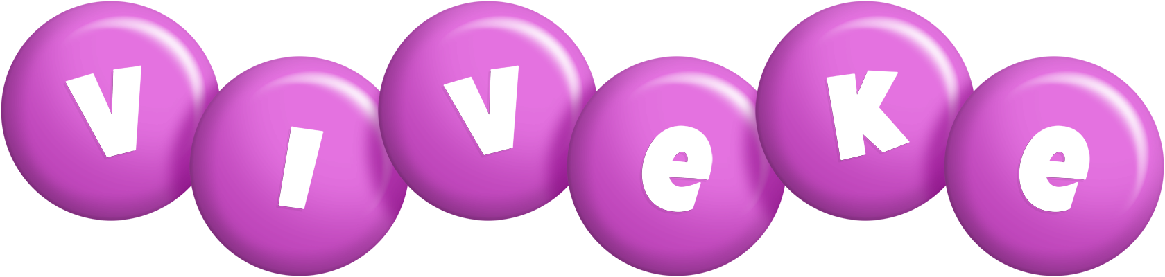 Viveke candy-purple logo