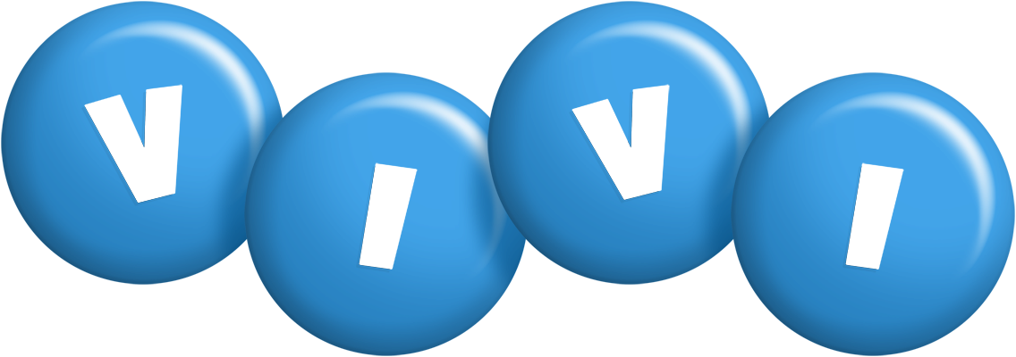 Vivi candy-blue logo