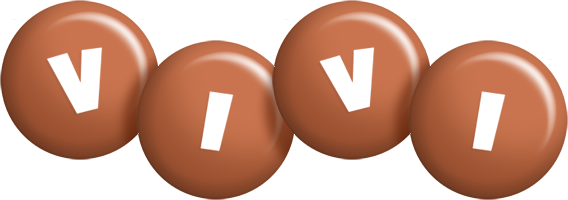 Vivi candy-brown logo