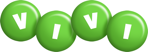 Vivi candy-green logo