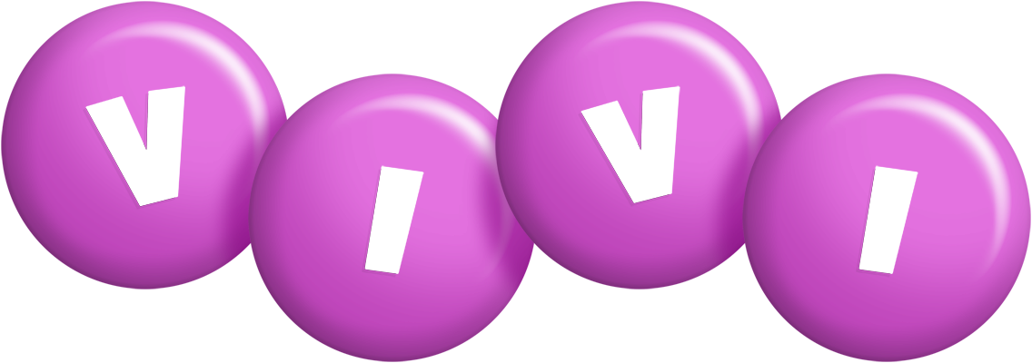 Vivi candy-purple logo