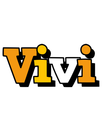 Vivi cartoon logo