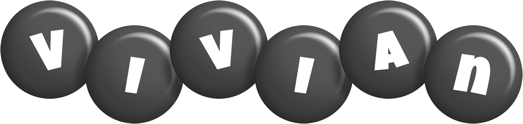 Vivian candy-black logo