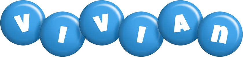 Vivian candy-blue logo