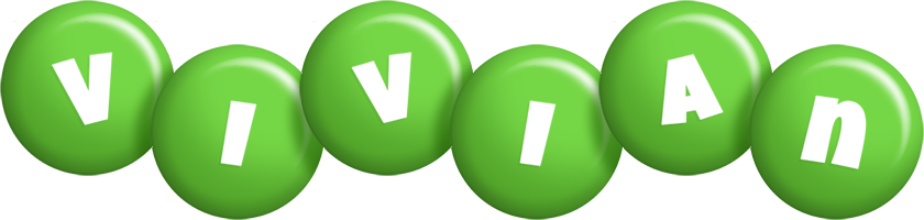 Vivian candy-green logo