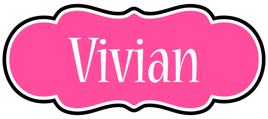 Vivian invitation logo