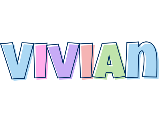 Vivian pastel logo