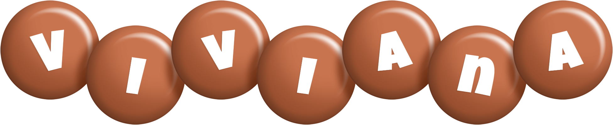 Viviana candy-brown logo
