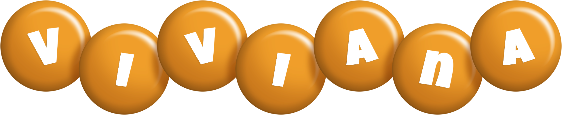 Viviana candy-orange logo
