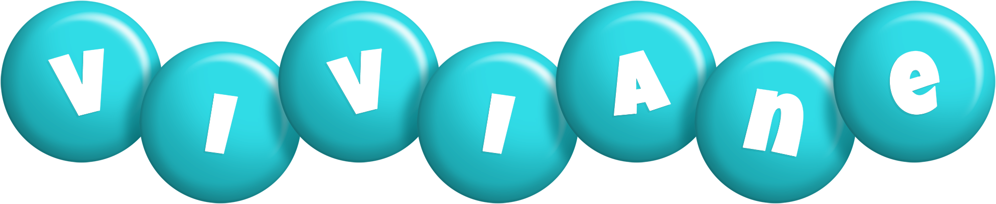 Viviane candy-azur logo