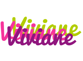 Viviane flowers logo