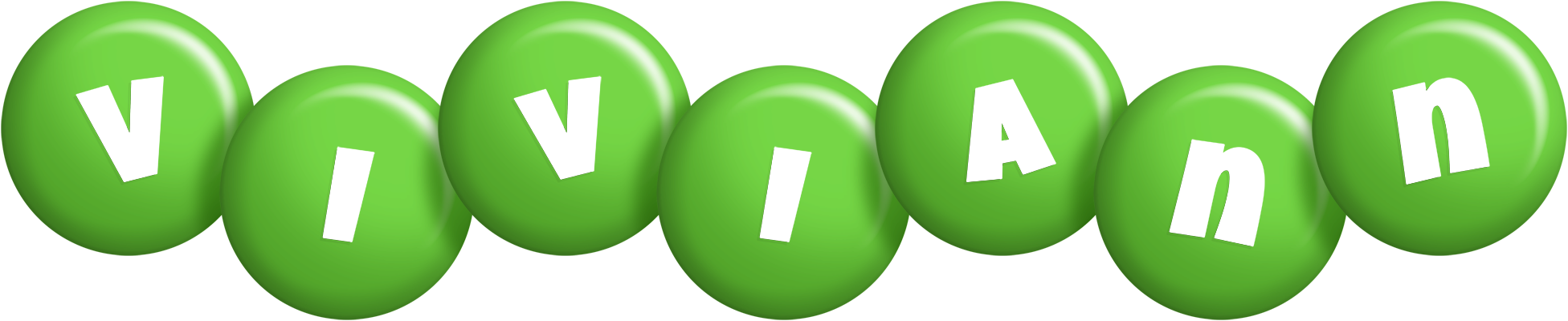 Viviann candy-green logo