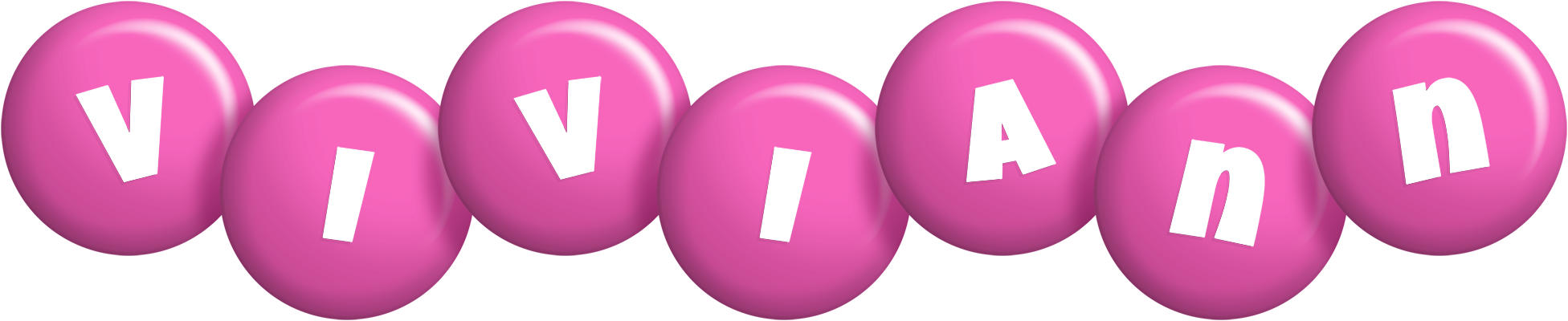 Viviann candy-pink logo