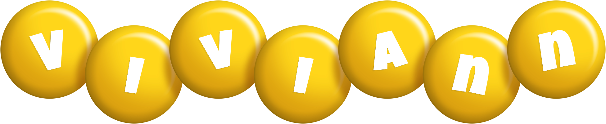 Viviann candy-yellow logo