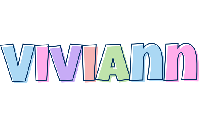 Viviann pastel logo