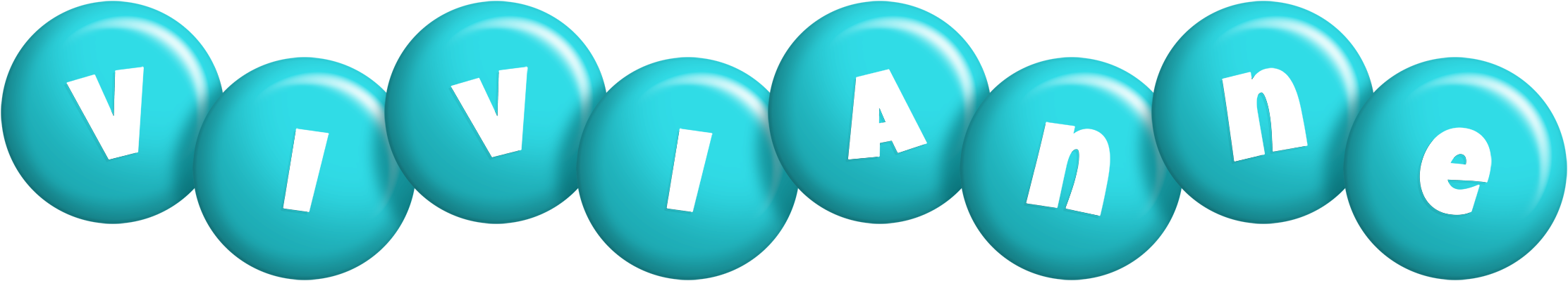 Vivianne candy-azur logo