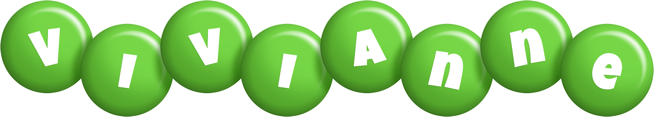 Vivianne candy-green logo