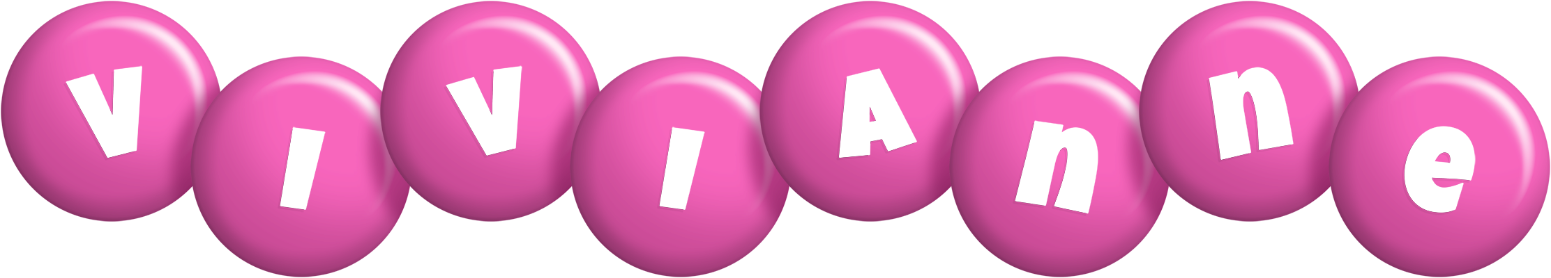 Vivianne candy-pink logo