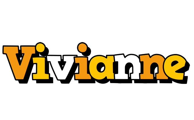 Vivianne cartoon logo
