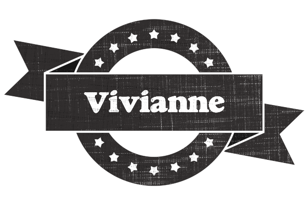 Vivianne grunge logo