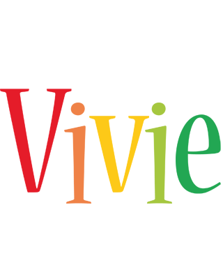 Vivie birthday logo
