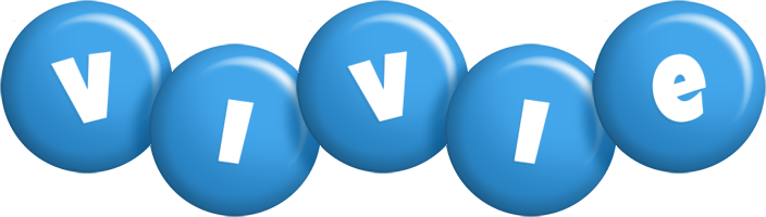 Vivie candy-blue logo