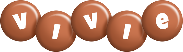 Vivie candy-brown logo