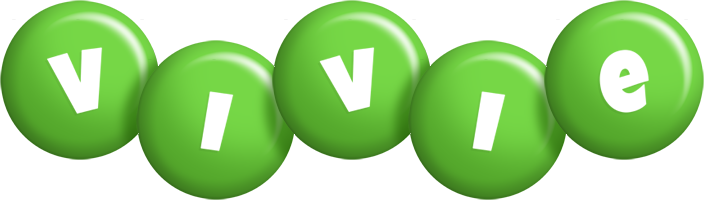 Vivie candy-green logo