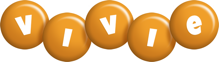 Vivie candy-orange logo