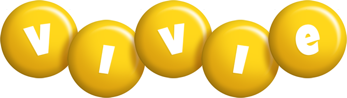 Vivie candy-yellow logo