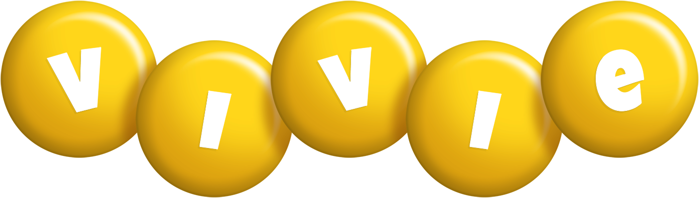 Vivie candy-yellow logo