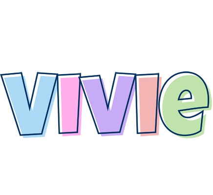Vivie pastel logo