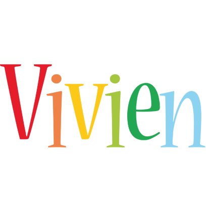 Vivien birthday logo