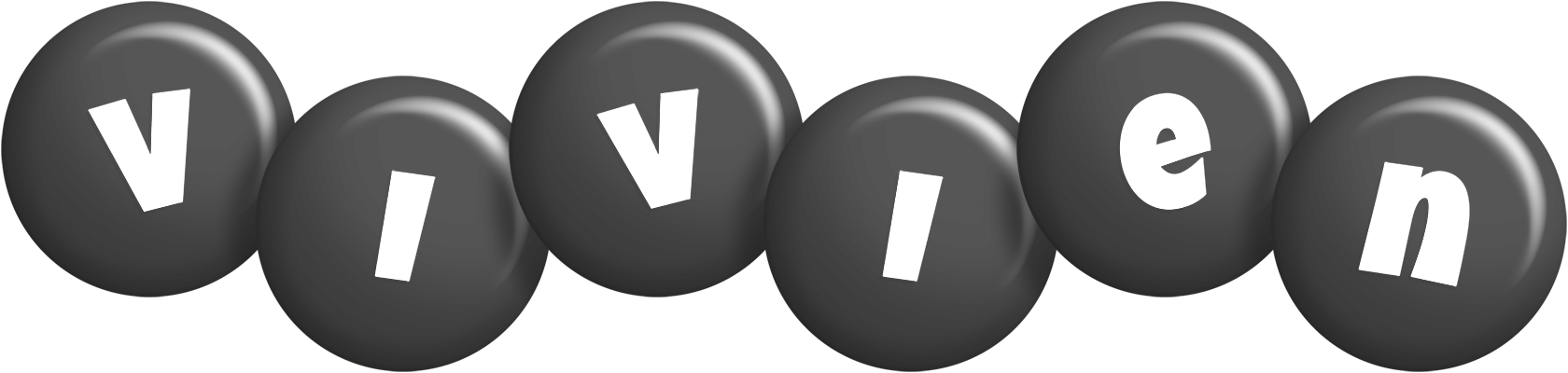 Vivien candy-black logo