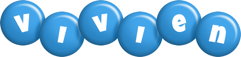 Vivien candy-blue logo