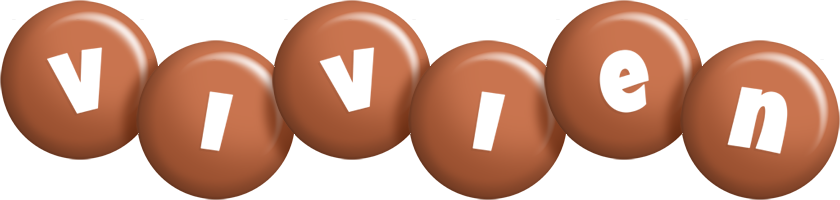 Vivien candy-brown logo