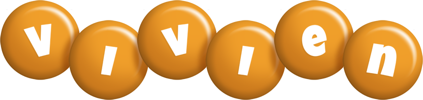 Vivien candy-orange logo