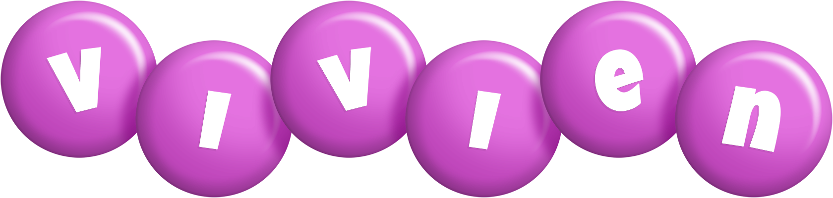 Vivien candy-purple logo