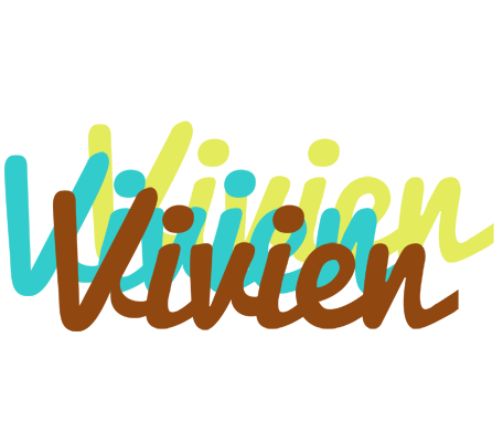 Vivien cupcake logo