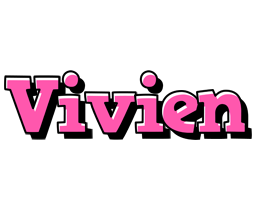 Vivien girlish logo