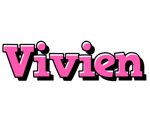 Vivien girlish logo