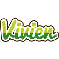 Vivien golfing logo