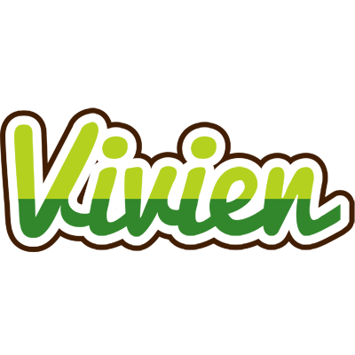 Vivien golfing logo