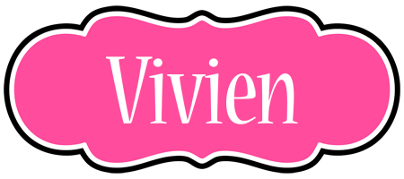 Vivien invitation logo