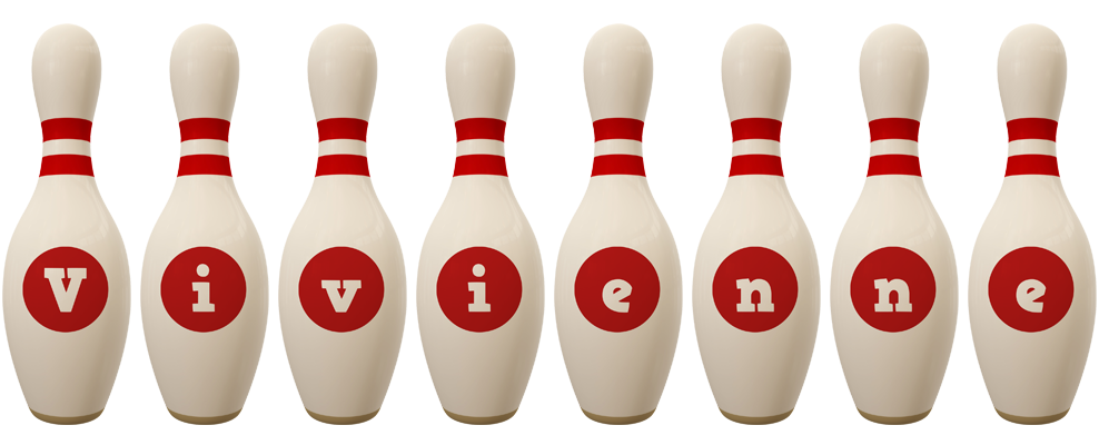Vivienne bowling-pin logo