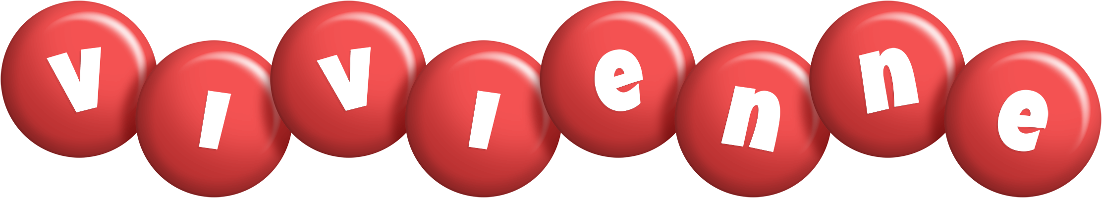 Vivienne candy-red logo