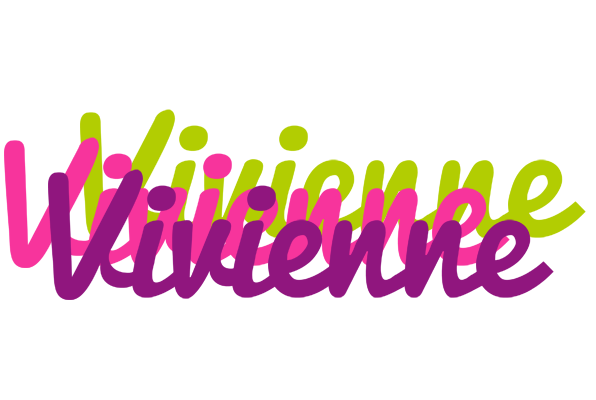 Vivienne flowers logo